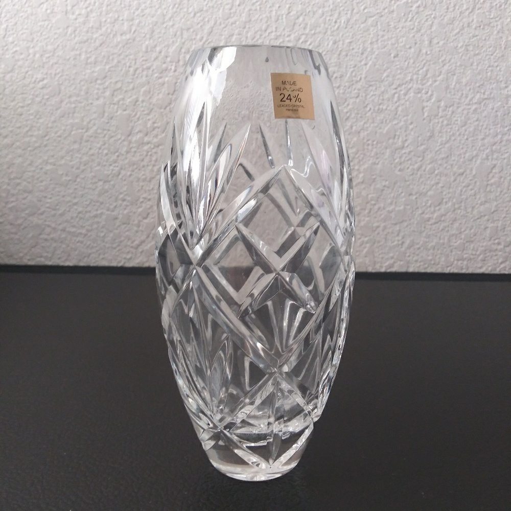 European Crystal Vase